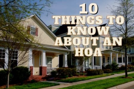 10 Things to Know About an HOA